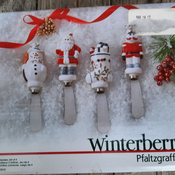 Pfaltzgraff Holiday Pfaltzgraff Winterberry Christmas Cheesedip